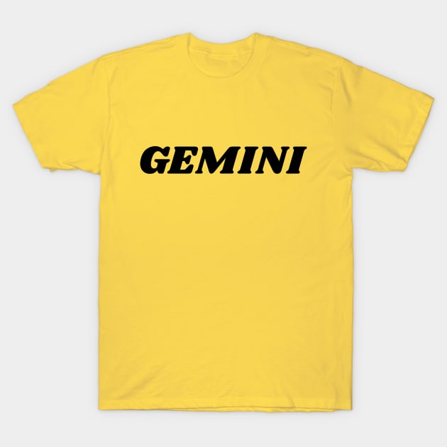 GEMINI T-Shirt by ShinyBat